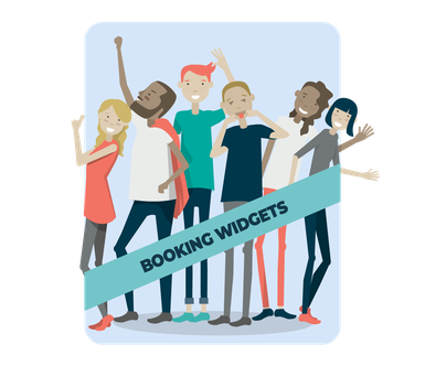 Customisable booking widgets for escape rooms